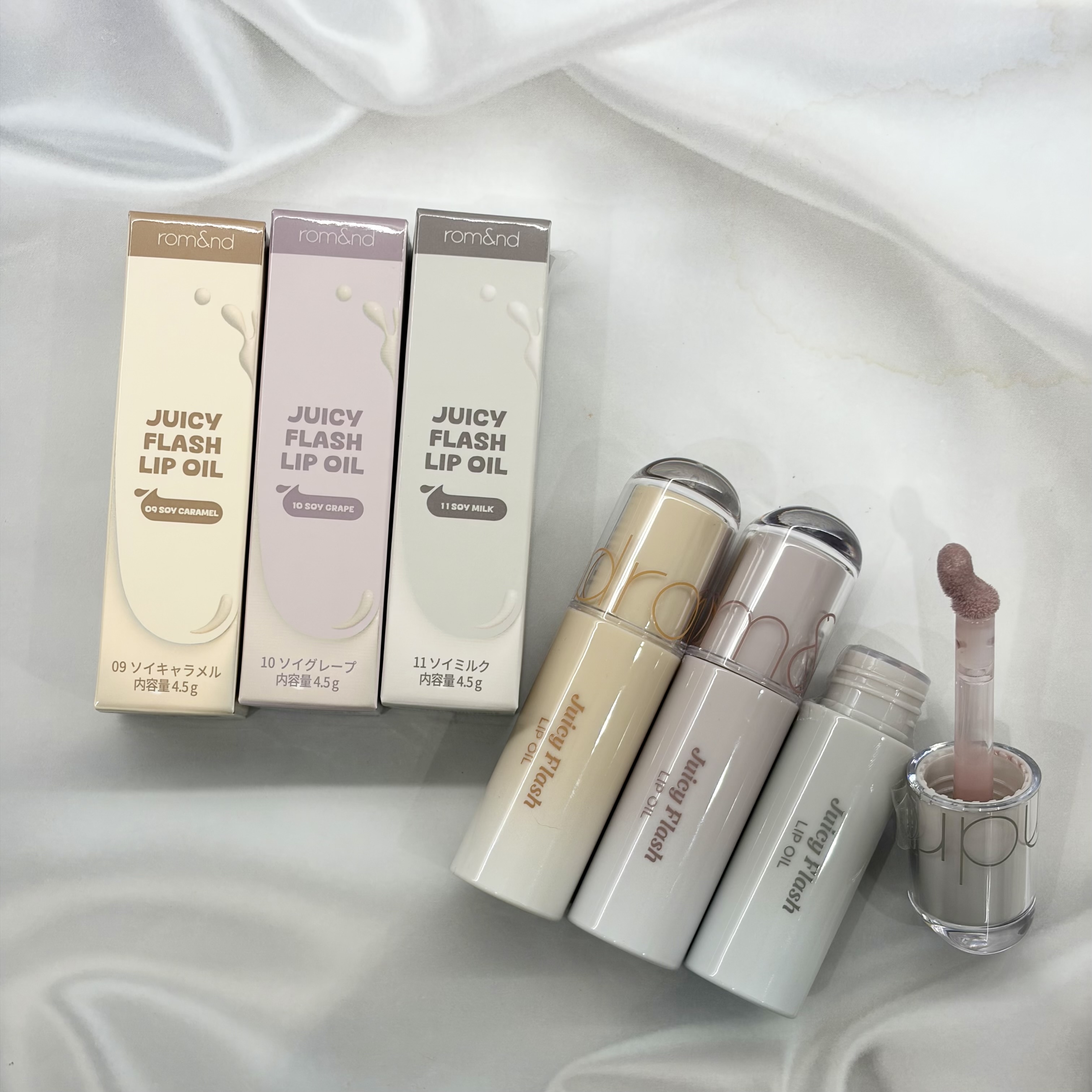 rom&nd(ロムアンド) Juicy Flash LIP OIL(ジューシーフラッシュリップオイル)