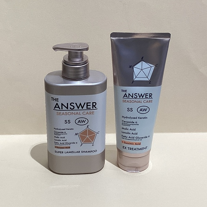 「THE ANSWER」秋冬ケアシリーズ