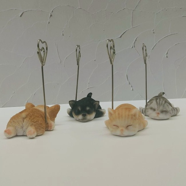 どうぶつメモホルダー