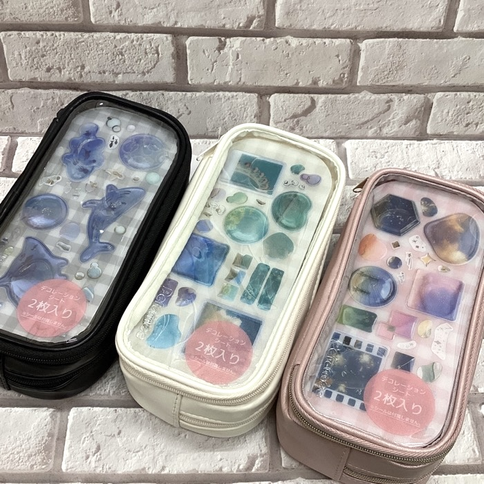 シールデコペンケース