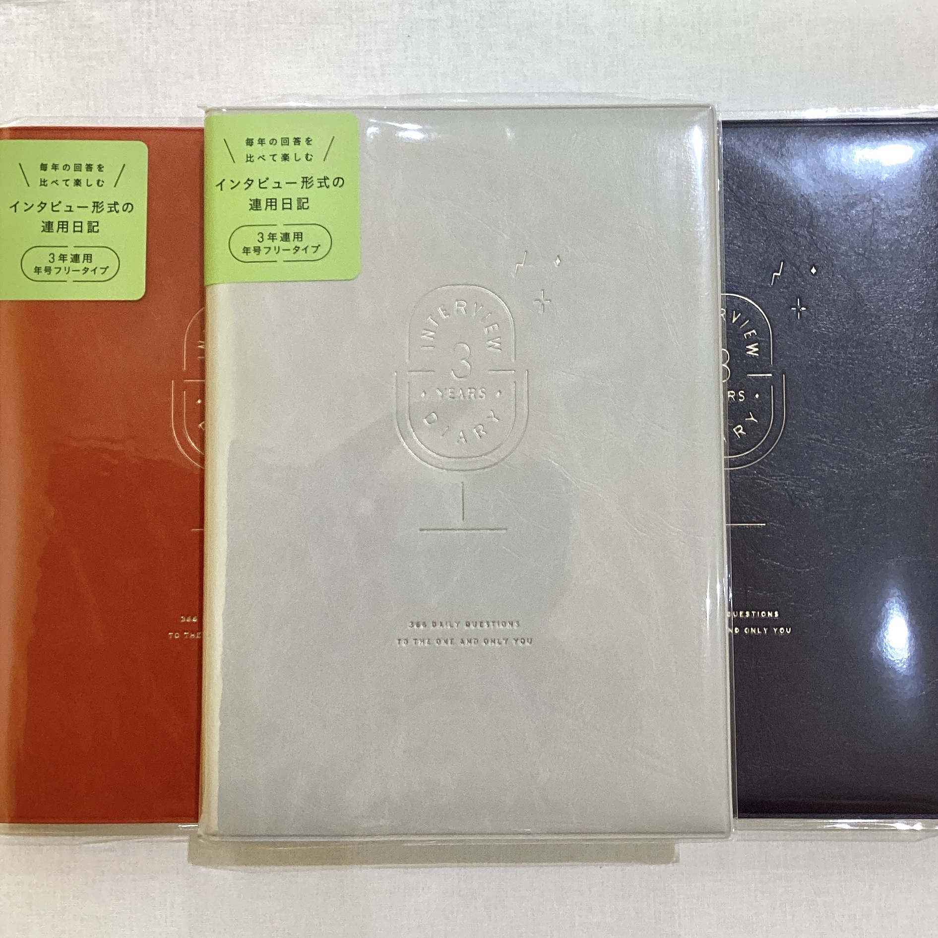 インタビュー形式の3年連用日記
