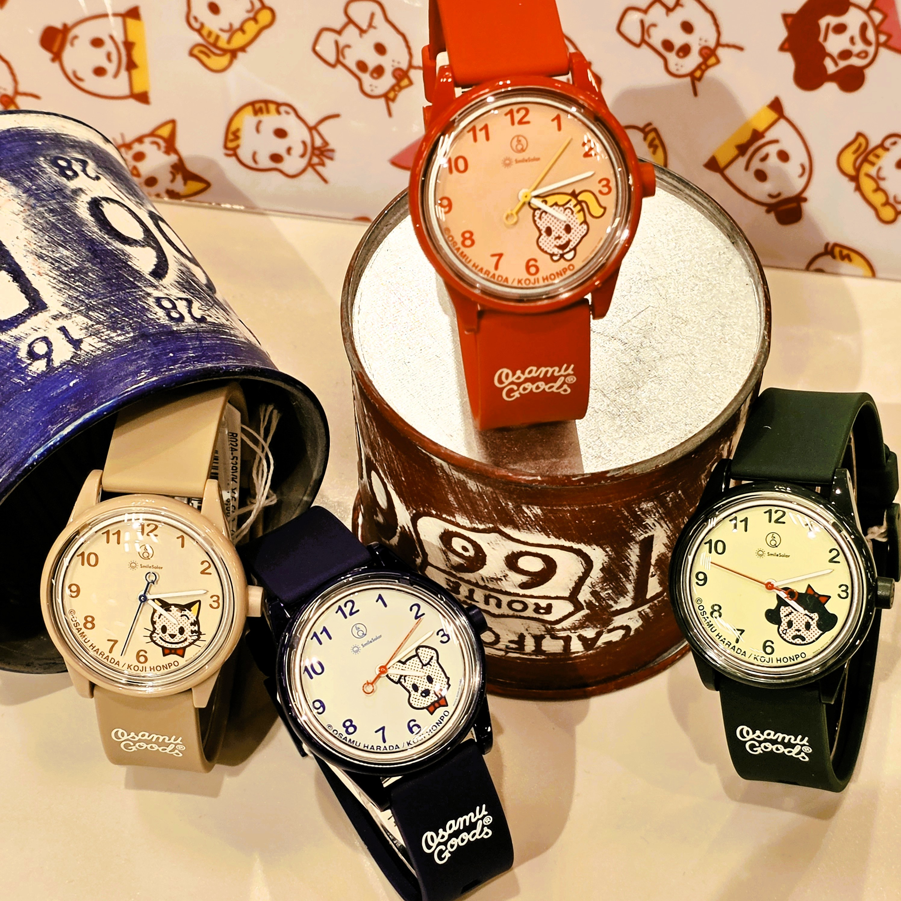 OSAMU GOODS×Q&Q