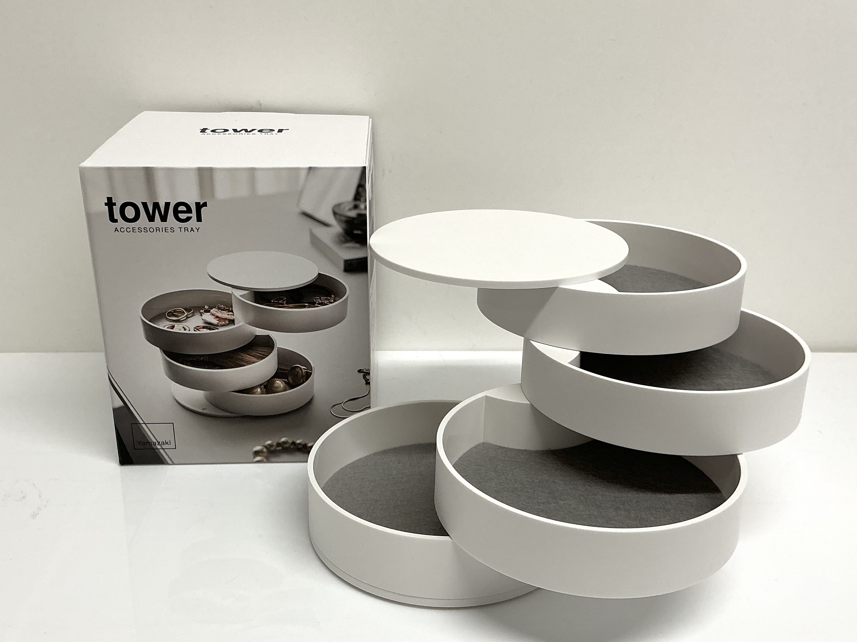 tower 「アクセサリートレー4段」