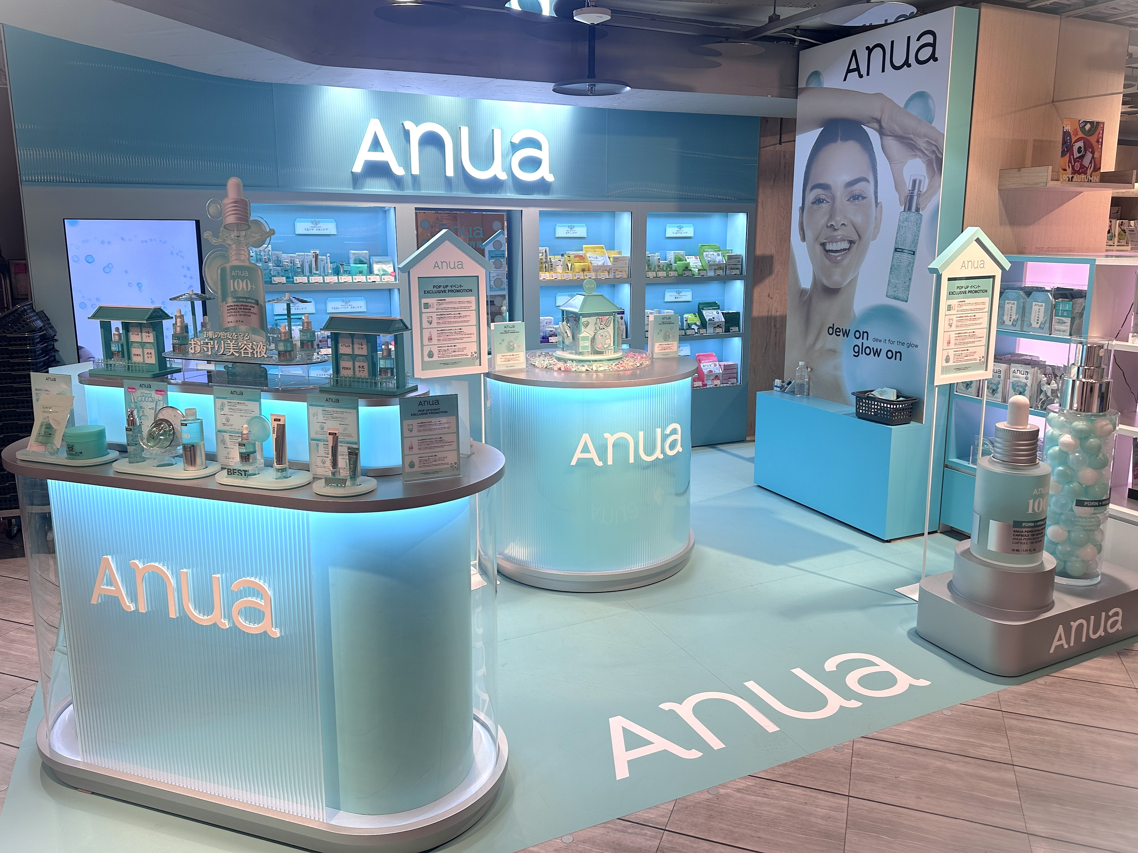 Anua POP-UP イベント