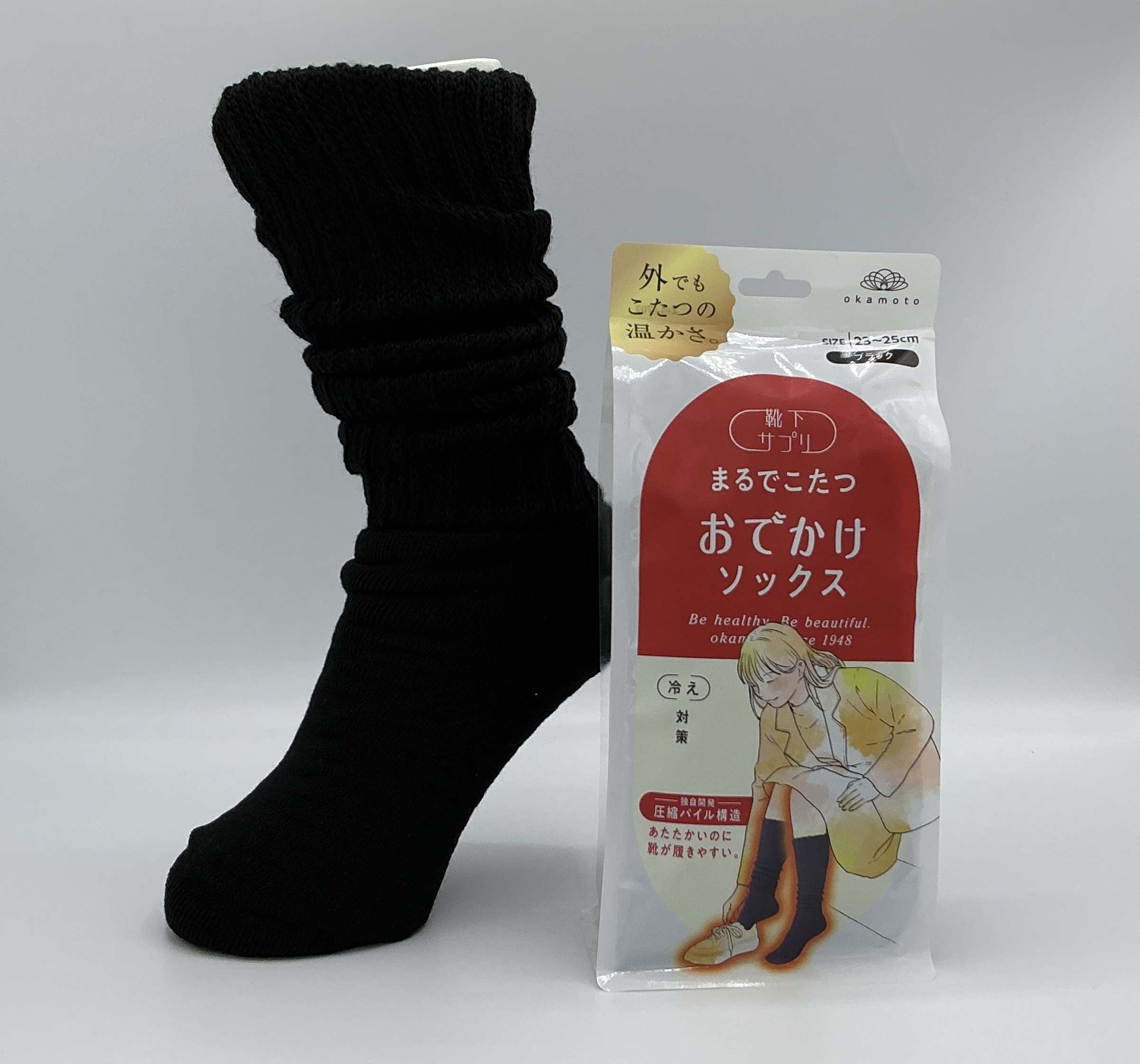 まるでこたつ　おでかけソックス
