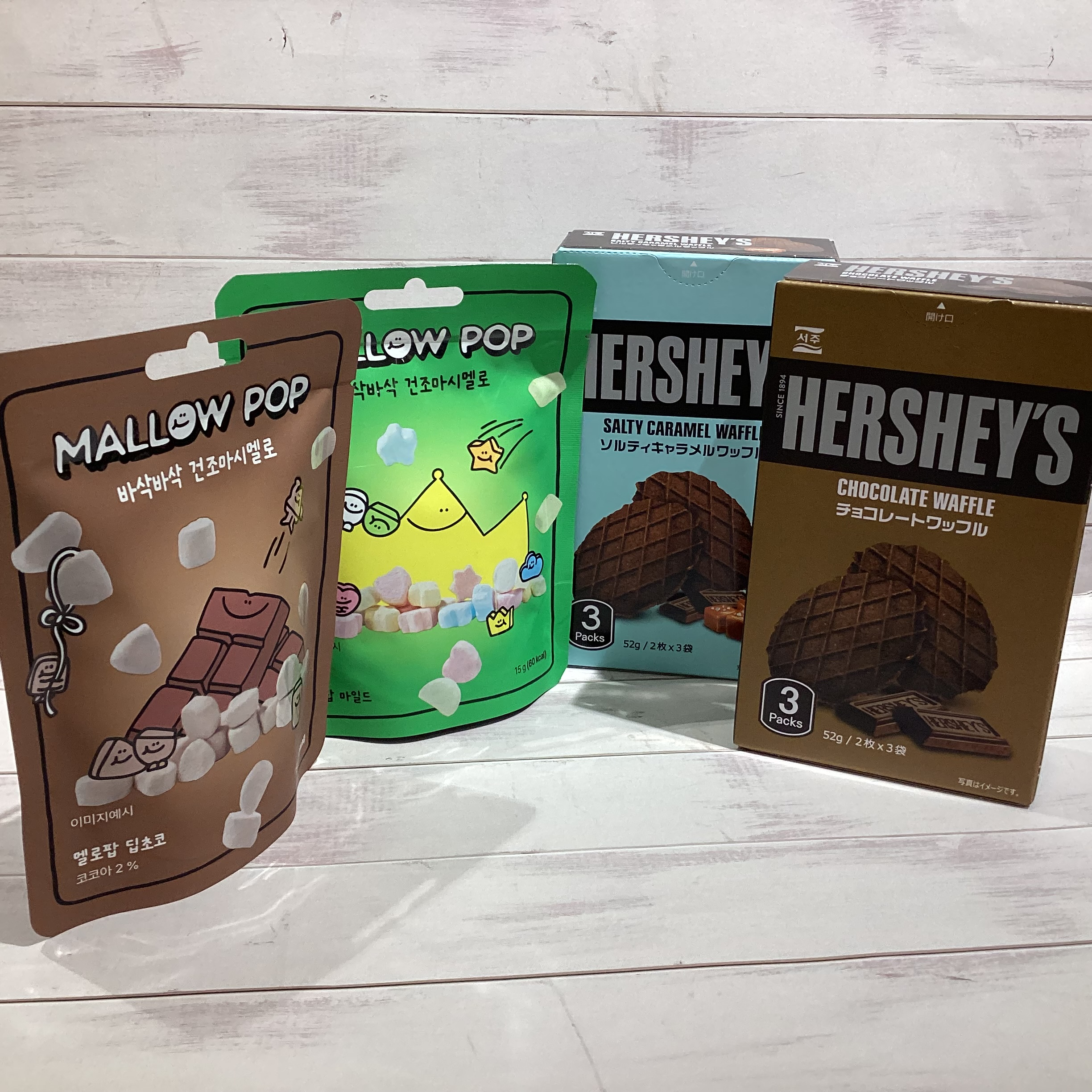 HERSHEY’Sワッフル&マロウポップ