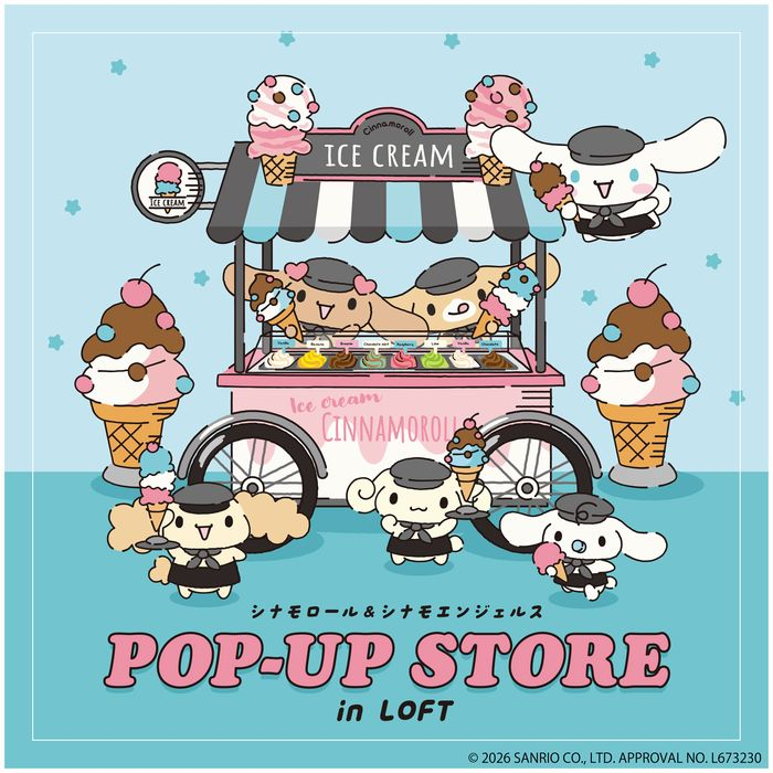 【予告】シナモロール＆シナモエンジェルス POP-UP STORE