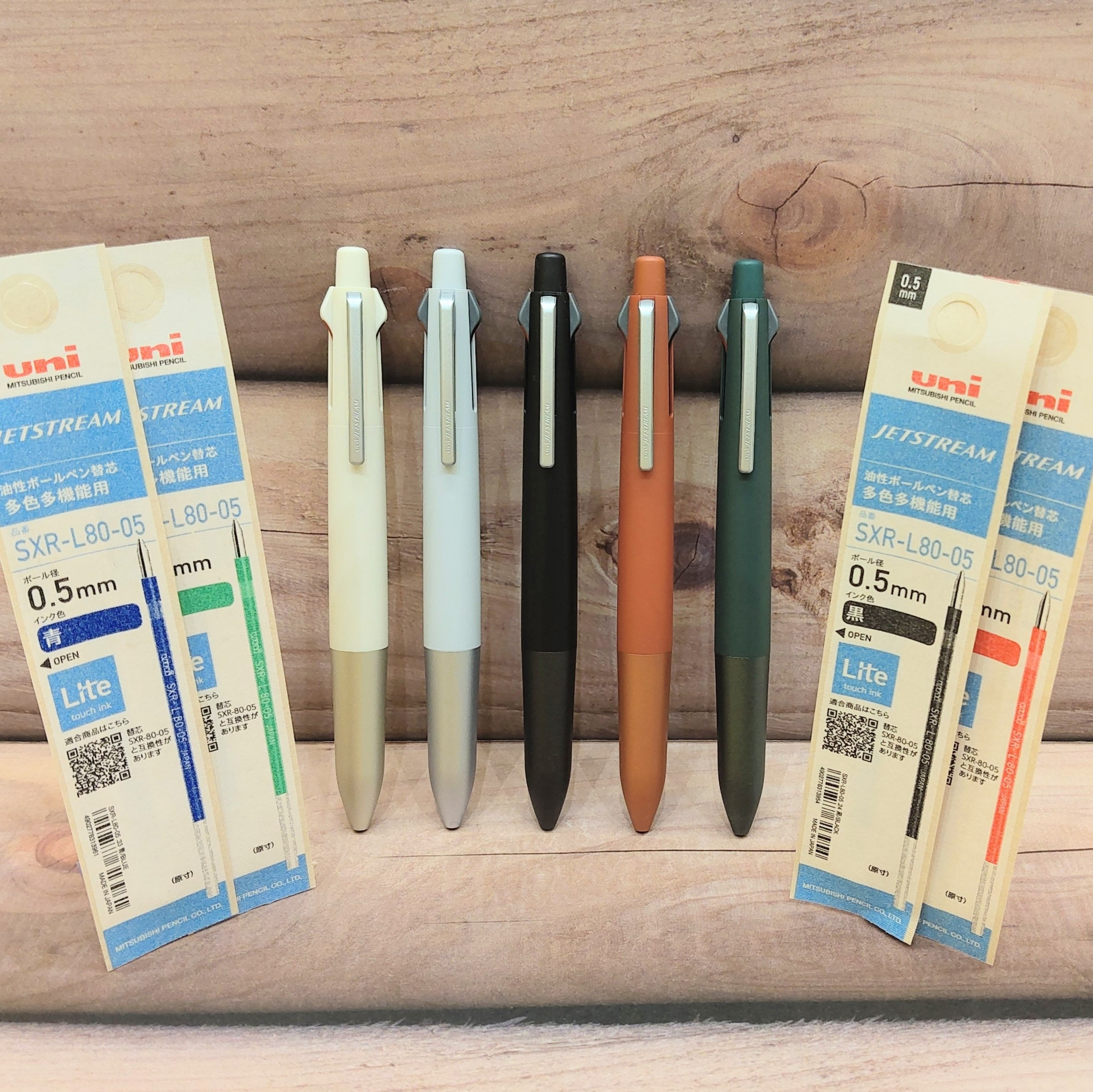 【新商品】JETSTREAM Lite touch ink 4＆1 アルミグリップモデル