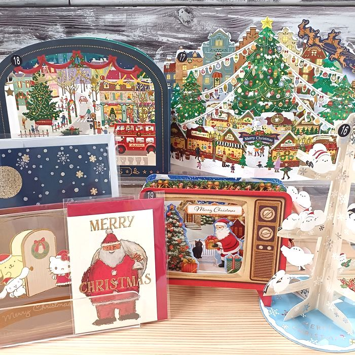 季節先取り、クリスマスカード入荷しました！